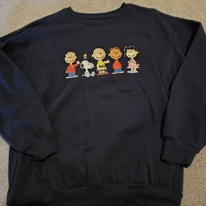Peanuts Embroidered Sweater